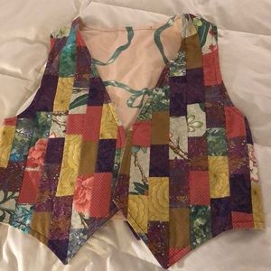Such cuteness. Womens Handmade Vest. Well made. New.